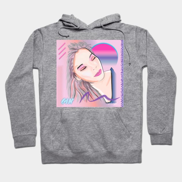 Gin Pastel Girl Hoodie by di-age7